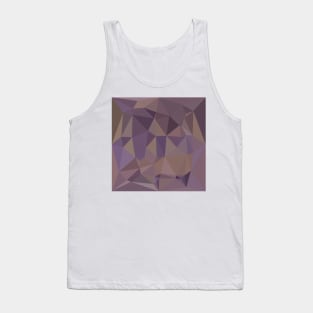 Medium Purple Abstract Low Polygon Background Tank Top